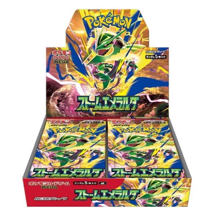 Storm Emerald M6 Display 30 Buste Pokemon JP