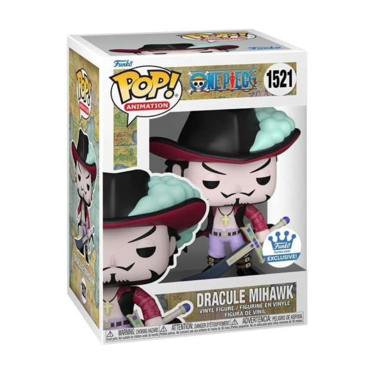 Dracule Mihawk Funko Pop 1521 One Piece Funko Exclusive